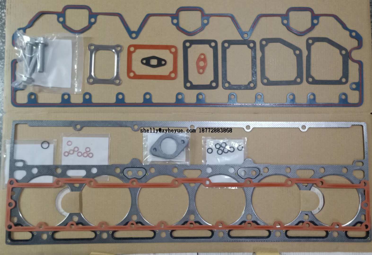 L10上修理包  Upper Engine Gasket Set 3801141 3801641 3803463 3804843 4024992 4025155
